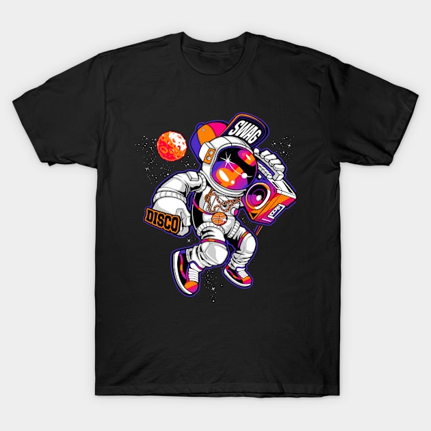 80s Space T-Shirt by moslemme.id